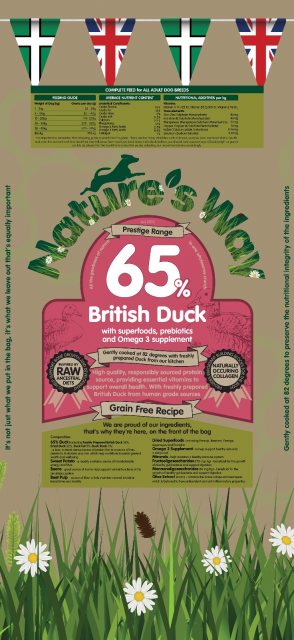 Nature's Way Nature's Way Adult Prestige Duck Grain Free