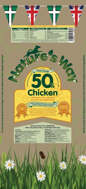 Nature's Way Nature's Way Classic Working Dog Chicken