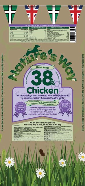 Nature's Way Nature's Way Classic Working Dog Chicken