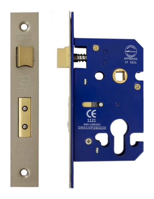 IronCore IronCore Mortice Sash Lock Satin Nickel