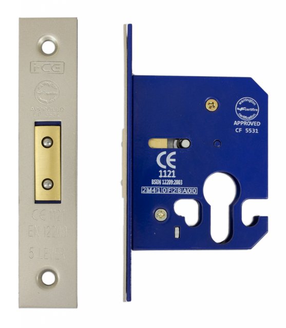 IronCore IronCore Mortice Dead Lock Satin Nickel