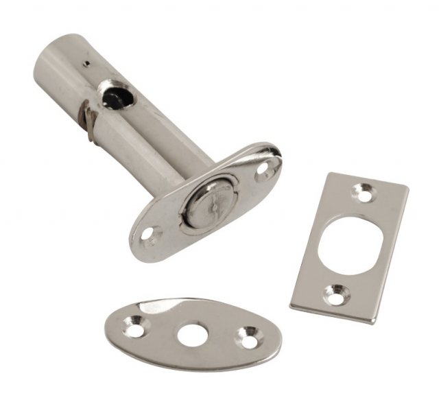 IronCore IronCore Rack Door Bolt 55mm Nickel Plated