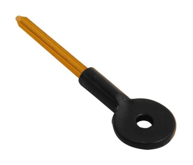 IronCore IronCore Rack Bolt Key Brass