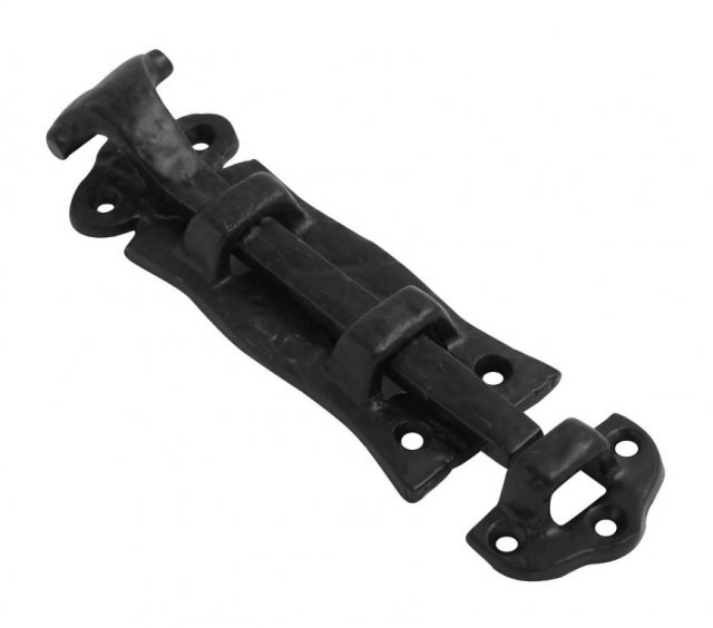 IronCore IronCore Heavy Duty Door Bolt 125mm Ornate Black
