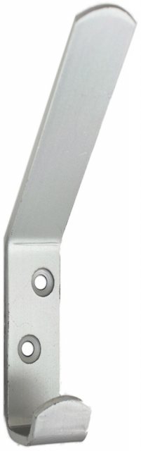 IronCore IronCore Hat & Coat Hook 125mm 2 Pack Aluminium