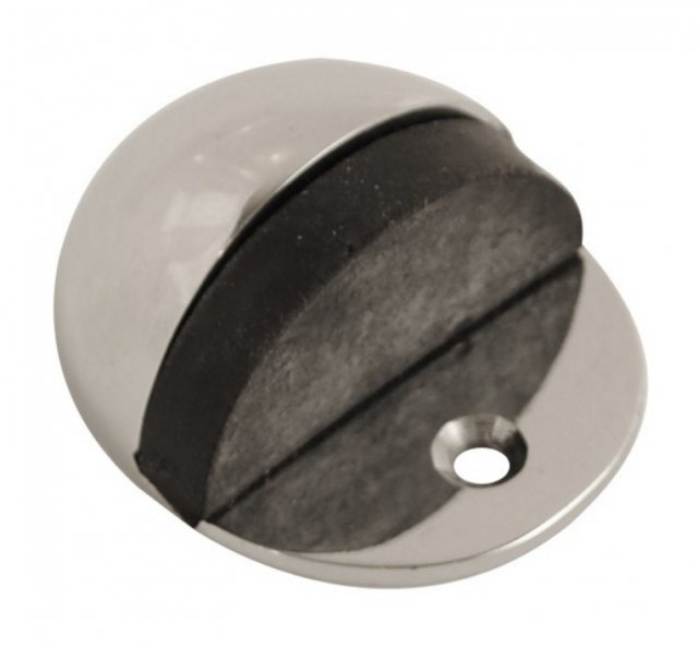 IronCore IronCore Oval Shield Door Stop 50mm Chrome