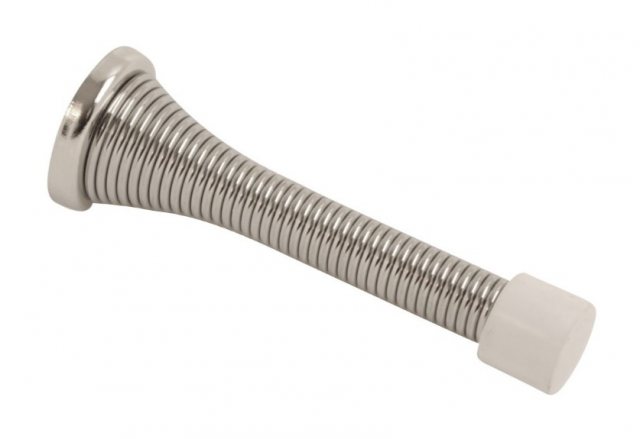 IronCore IronCore Spring Wall Door Stop 75mm