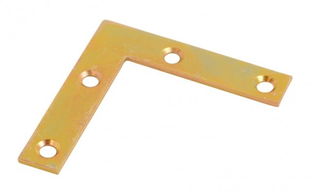 IronCore IronCore Zinc Corner Plate 2 Pack