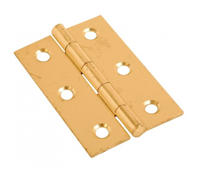 IronCore IronCore Butt Hinge Pair Brass Plated