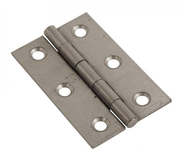 IronCore IronCore Butt Hinge Pair 76mm Satin Chrome