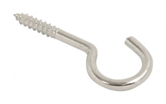 IronCore IronCore Screw Hook Zinc Plated