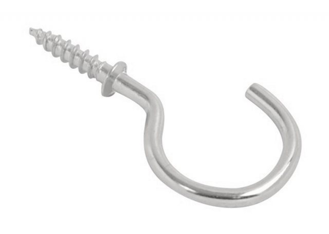 IronCore IronCore Shouldered Up Hook 25mm 5 Pack Zinc Plated