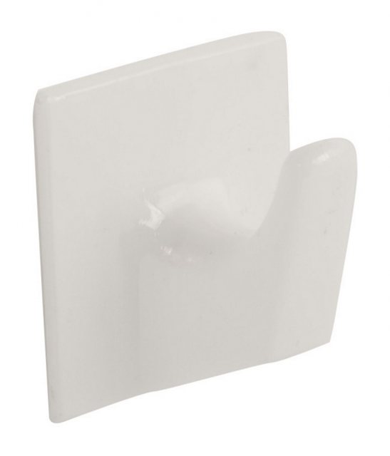 IronCore IronCore Self Adhesive Hook Large 2 Pack White
