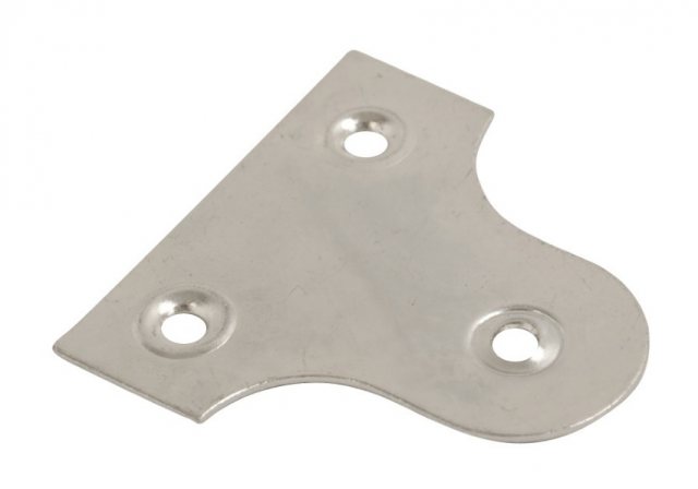 IronCore IronCore Hanging Plate 2 Pack Plain Zinc Plated