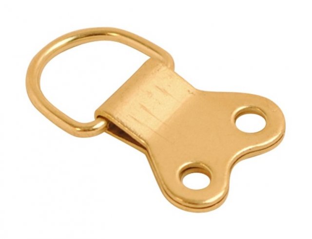 IronCore IronCore Picture D Ring Double Brass 2 Pack