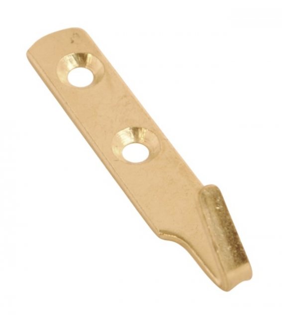 IronCore IronCore Picture Hook Heavy Duty 2 Pack 60mm Brass