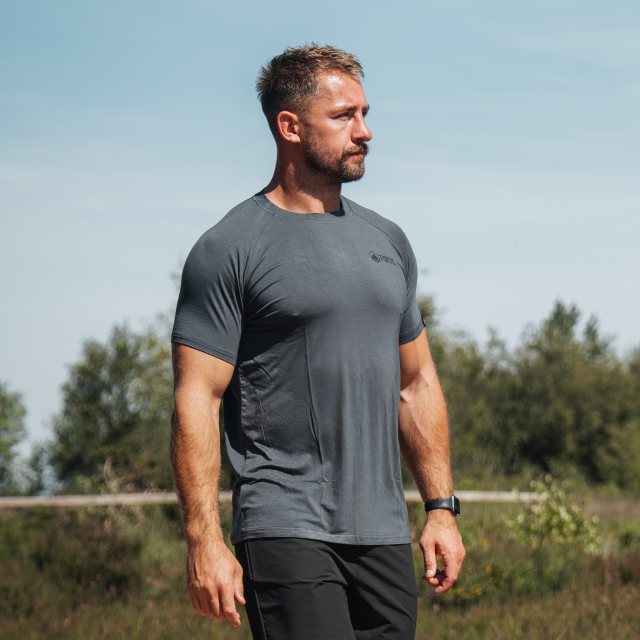 Fortis Fortis Ventus Short Sleeve Merino Wool Base Layer Petrol