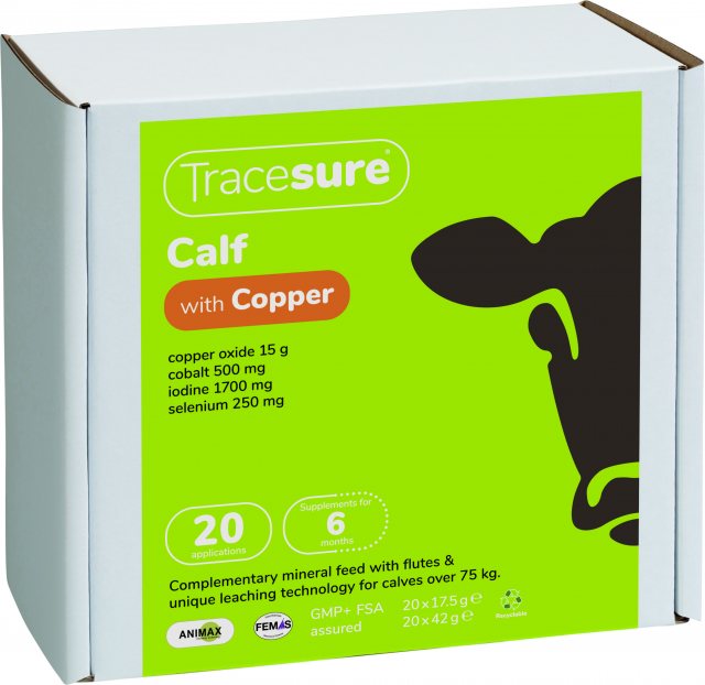 TraceSure Cu/I Calf 20 Pack
