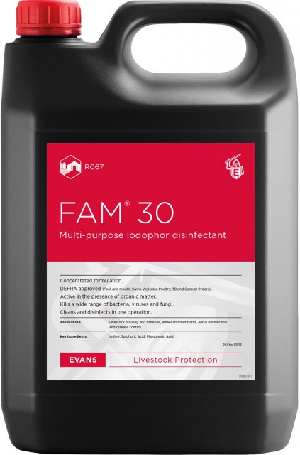EVANS Fam 30 Disinfectant 5L
