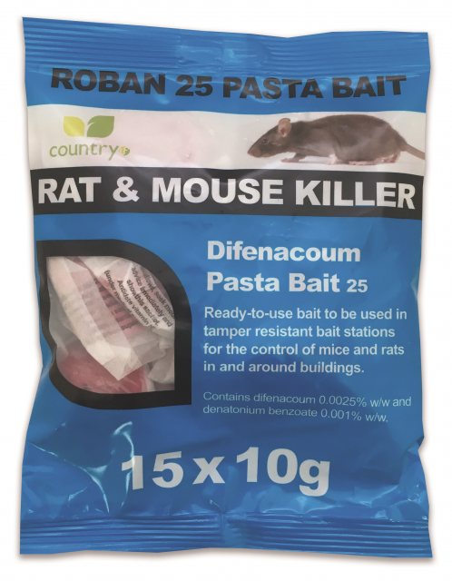 Country UF Difenacoum Pasta Bait 150g