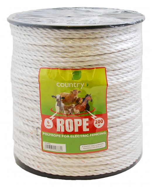 Country UF Country UF White Rope 6mm 200m