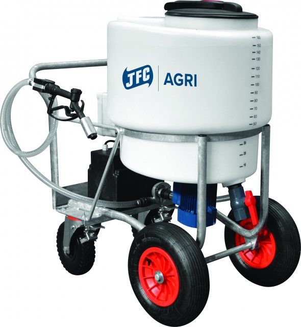 JFC JFC Milk Kart With Mixer & Pump 170L