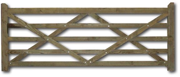 Landsman Wooden Gate