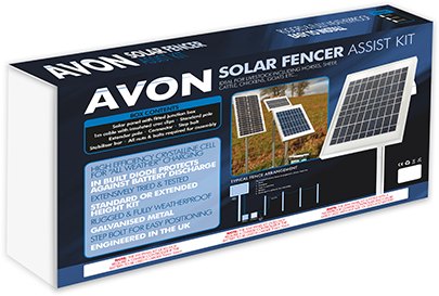 Avon Avon Solar Assist Fencer Kit 12v