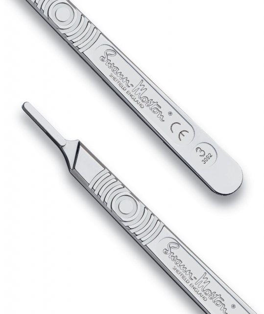 Swann Morton Style Straight Scalpel