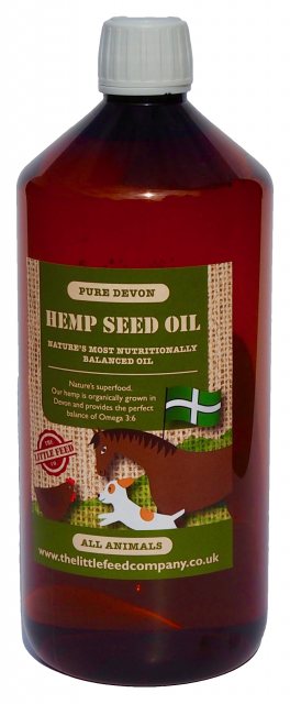Little Feed Co Hemp Seed Oil 1L