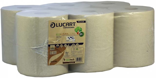 PRO Lucart EcoNatural Udder Wipe 6 Pack