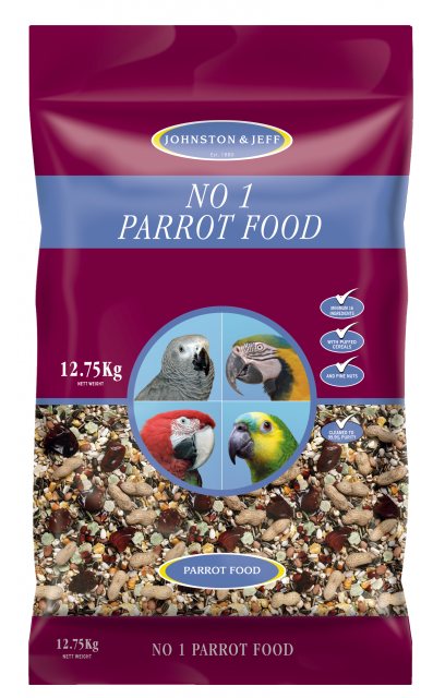 J&J Johnston & Jeff No.1 Parrot Food 12.75kg