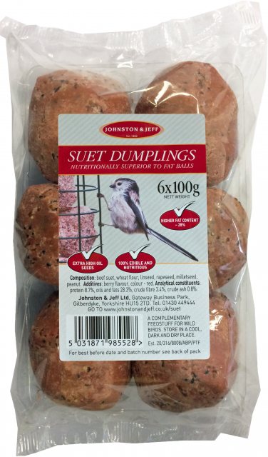 J&J Johnston & Jeff Suet Dumplings 7 Pack