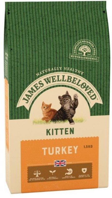 JWB James Wellbeloved Kitten Turkey 1.5kg