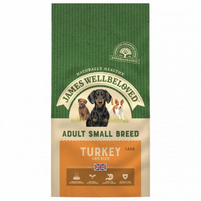 JWB James Wellbeloved Small Breed Turkey & Rice