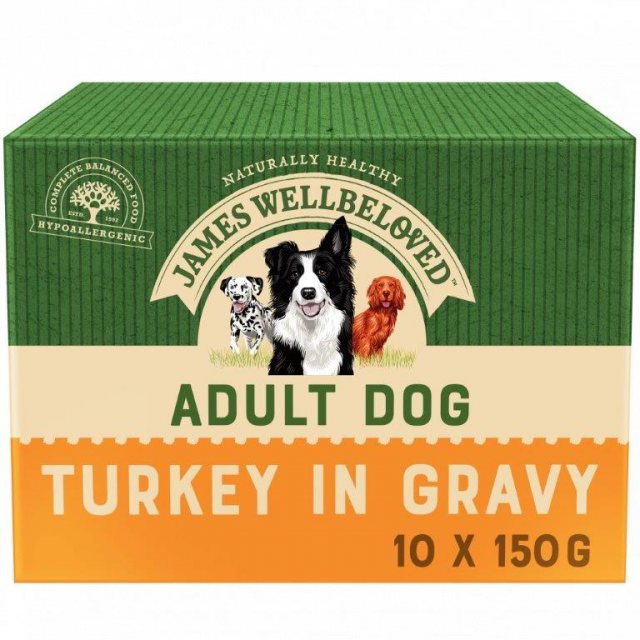 JWB James Wellbeloved Turkey 10 x 150g