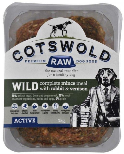 Cotswold Adult Rabbit & Venison Mince Complete Meal