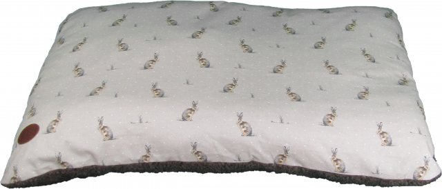 SNUGCOSY Hare Print Dog Lounger