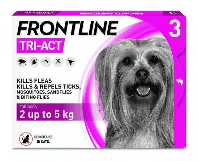 Frontline Tri Act Small Dog 3 Pipettes