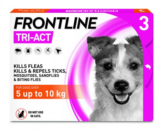 Frontline Tri Act 5-10Kg Dog