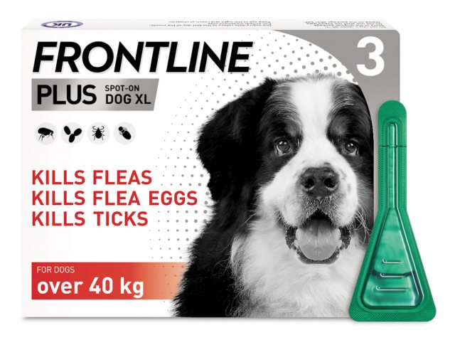 MERIAL FrontlinePlus Dog Xl 3 Pipettes