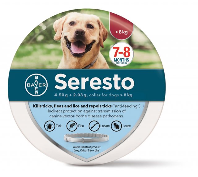 Seresto Flea Collar Dog 8kg Plus