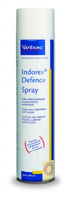 VIRBAC Indorex Defence Flea Spray 500ml