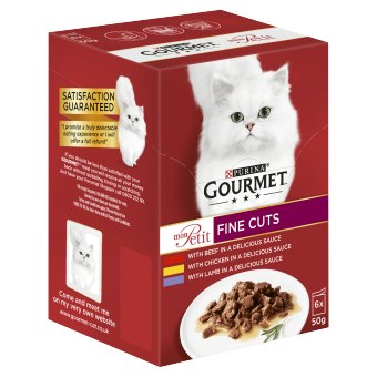 Gourmet Mon Petit Meat Fine Cuts 6 x 50g