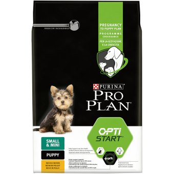 PROPLAN Purina Pro Plan Small & Mini Puppy Dry Dog Food Chicken 3kg