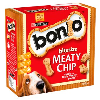 Bonio Meaty Chip Bitesize 400g