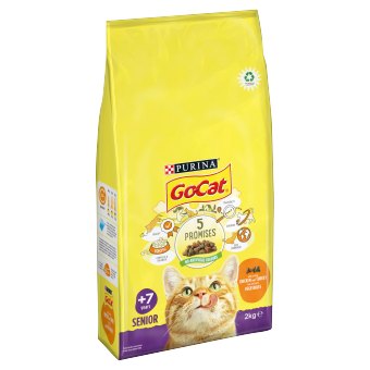 Go Cat Go-Cat Senior Chicken, Turkey & Vegetables 2kg