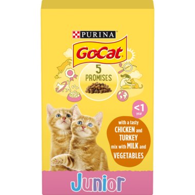 Go Cat Go-Cat Junior Chicken & Turkey With Milk 2kg