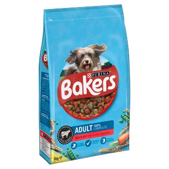 BAKERS Bakers Adult Beef & Veg 3kg