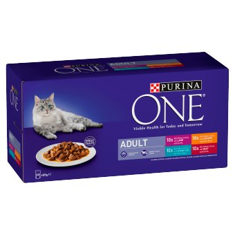 Purina One Adult Mini Fillets In Gravy 40 x 85g